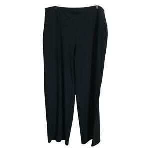 J. Jill Pants 1X Womens Navy Smooth Fit Full Leg Wearever Collection One X